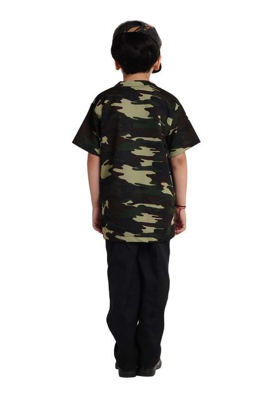 Image of Kaku Fancy Dresses Our Helper Costume for Boys & Girls | Social Helper Doctor, Nurse, Fireman, Postman, Teacher, Farmer Dress For Kids