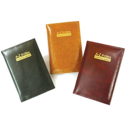 Pocket Executive A-Z Index Address Book Assorted Cover