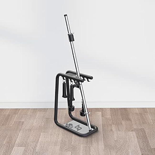 Gym Accessories Organizer, Home Gym Accessories Hanger, 10 Metal Hooks Heavy-Duty Gym Accessory Storage for Home Exercise and Fitness Gear