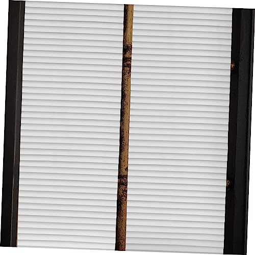 Película de ventana estática patrón persiana para baño miniatura 6