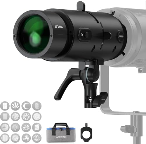 Snoot optique Bowens pour corriger les fonds plats et projeter des formes nettes