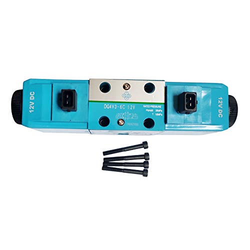 KRRK-parts 12V Solenoid Valve 25/104700 02-332169 fits for JCB Backhoe Loader 3CX 4CX 2CX 2CX L SS620 PS760 PS720 SS640 PS745