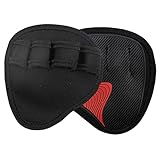 DLOULP 2Pcs Lifting Palms Dumbbell Grips Pad Unisex Anti-Skid Weight Training Glove Gym Workout Fitness Sports Hands Protectors