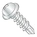#8 x 1 1/4" Self-Drilling Screws/Phillips/Round Washer Head/Steel/Zinc / #2 Drill Point (Carton: 4,000 pcs)