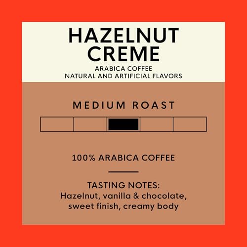 Image of San Francisco Bay K-Cup Coffee Pods, Hazelnut Creme (80 ct), Medium Roast, Commercially Compostable Single-Serve Flavored Coffee Pods