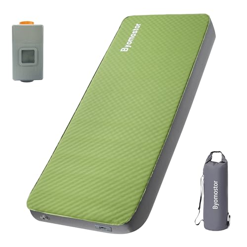 Byomostor 4' Ultra-Thick Foam & Air Camping Mattress with...