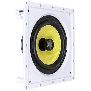 Caixa Acústica de Embutir Angulada Jbl Ci8s Plus com Tela Magnética Cone de Kevlar 8" Unidade