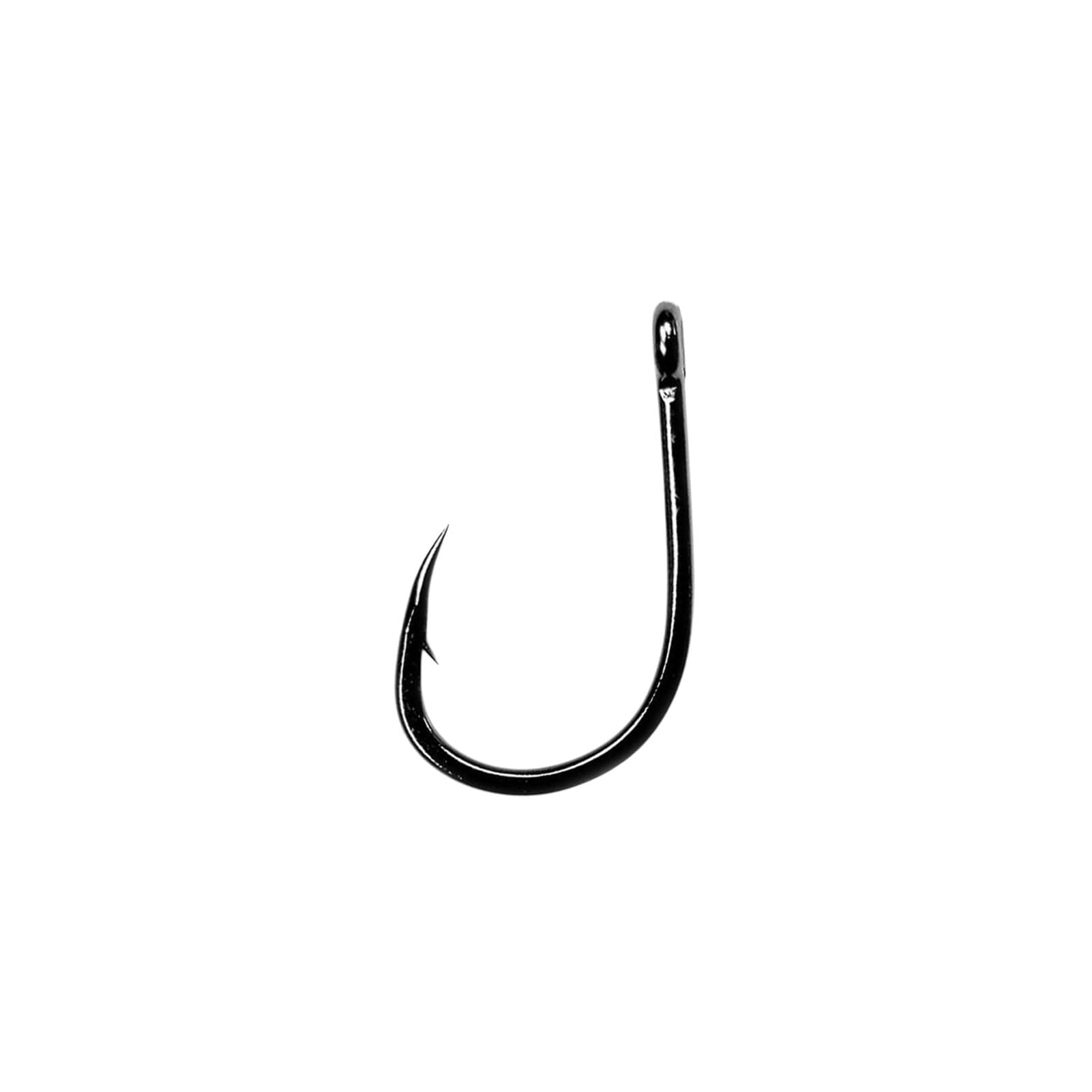 Gamakatsu C14S Glo Bug 2X Strong Fly Hook-Pack of 25 (Black, 12) (12)