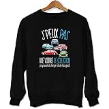 J'peux Pas Une Voiture de Collection ça Prend du Temps (et de l'argent) | Sweat Unisexe / Fun / Drôle pour Les passionés de Vieilles Voitures XL