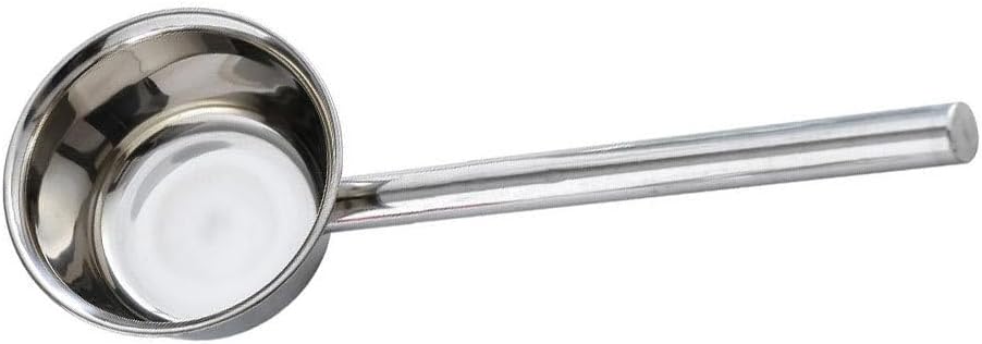 TIDTALEO 1pc Extended Handle Water Ladle Bath Ladle Water Ladle Spoon Metal Water Ladle Soup Spoon Oil Spoon Water Dipper For Cooking Large Gravy Ladle Kitchenware Stainless Steel