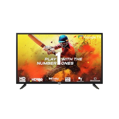 Image of Haier 80 cm (32 inches) HD Ready Smart LED Google TV LE32W400G (Black)