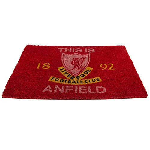 Liverpool FC This is Anfield Doormat LFC Türmatte Rot 40x60cm