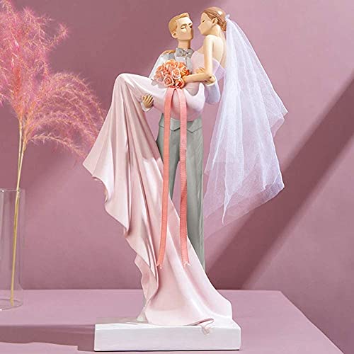 Sculpture Tabletop Statue Character Wedding Statue Decoration Resin Intimate Couple