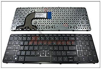 Genuine New US Laptop Keyboard with Frame for HP Pavilion 15E 15N 15T 15-N 15-E 15-E000 15-N000 15-N100 Black || 708168-001 710248-001 9Z.N9HSQ.001 R65 SN7130 V140546AS1 749658-001 719853-001