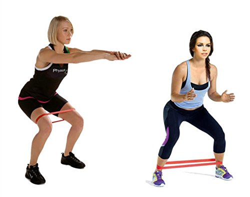 Pulseiras de laço de quadril resistentes ao exercício Weite para construção de botas – [2 unidades]