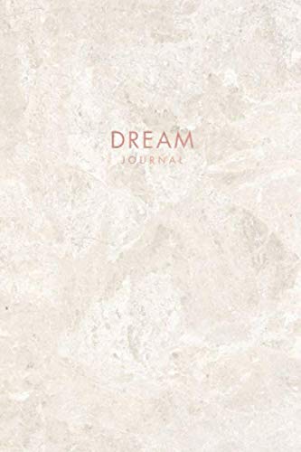 Dream Journal: Moonstone Marble and Faux Rose Gold