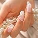 Healifty Flat Back Pearls Nail Charms 5600 Pieces Half-Round Simulated Pearls for Nail Art DIY Crafting Manicure Decoration for Beauty Personal Care
