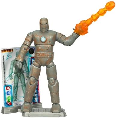 Hasbro Marvel Iron Man 2 Movie 3 3/4" Comic Series Iron Man Action Figure