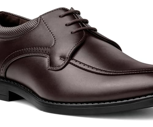 Image of LOUIS STITCH Men's Formal Lace-Up Derby Shoes | Formal Lace-Up Shoes for Men | Business & Occasion Wear | LSVSWC-2