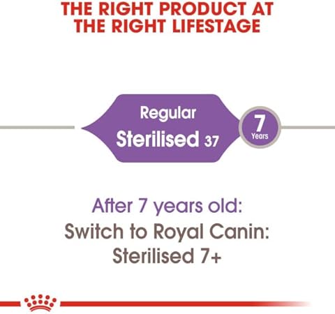 Royal Canin Kısırlaştırılmış Kediler İçin, 37 Kuru Kedi Maması, 4 Kg, renksiz