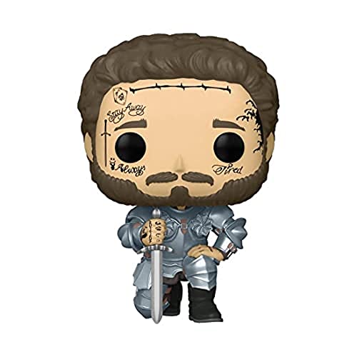En Oferta Funko- Pop Rocks: Knight Post Malone Figura Coleccionable, Multicolor, 9 Cms (52011)