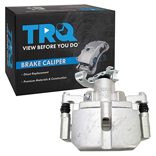 Image of TRQ Rear Left Brake Caliper w /Bracket Drivers Side