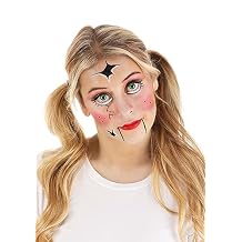 Fun Costumes - Creepy Doll Makeup Costume Kit | Makeup Standard