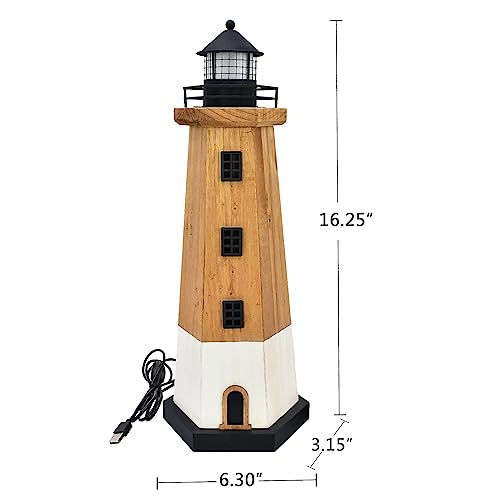 Woodenlighthousedecorwithlightnauticaltabletopcenterpiecebeachthemeddecorationdecorativelighttowerwoodcoastalfigurineindooroutdoorpartydecoroceanornamentbrown  Urban Country Home Decor Wooden lighthouse decor with light nautical tabletop centerpiece beach themed decoration decorative light tower wood coastal figurine indoor outdoor party decor ocean ornament brown  urban country home decor