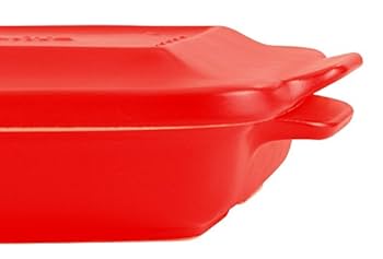 Amazon｜セラミック藍 Hygge style グリルパン 中 レッド サイズ