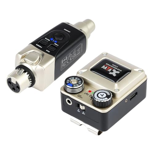 Xvive U45 Wireless in Ear Monitor System 5.8ghz IEM System Transmitter and bodypack Receiver for Studio Band Rehearsal - Image 4