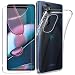 Produktbild Tasch HYMY Motorola edge30 pro Hülle (6.7 Zoll) + Glass für Motorola edge30 pro Schutzfolie - Transparent Schutzhülle TPU Handytasche Displayschutzfolie Glas-Clear