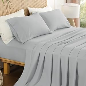 Grey Queen Sheet Set – Soft B...