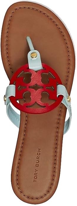 Amazon | Tory Burch レディース フラットサンダル, Sea Bubble