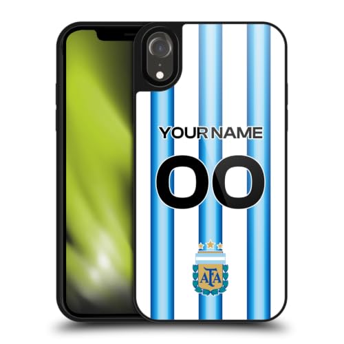 Coque Gel renforcée Apple iPhone XR maillot Argentine personnalisé | Protection et style football