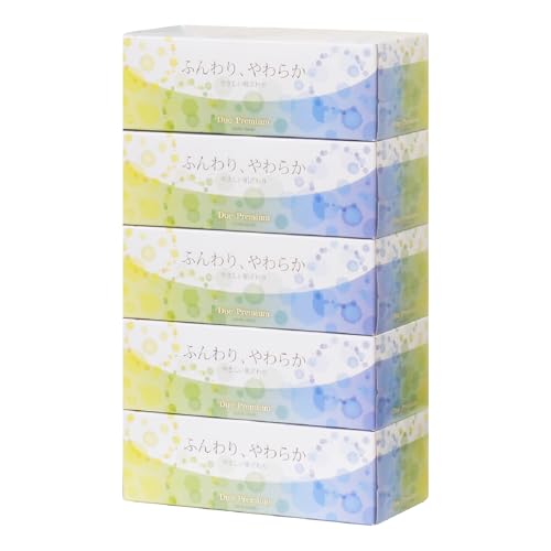 ボックスティッシュ「デュープレミアム」50個