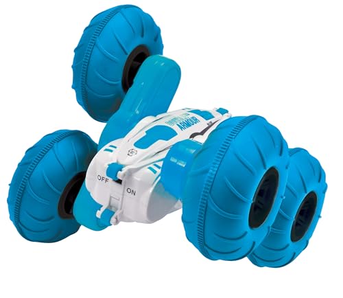 Dickie Toys, RC Car Wild Flippy (Blue), Remote Controlled Car with 360° Rotation and Flip Function, Up to 8 kmh - Image 3