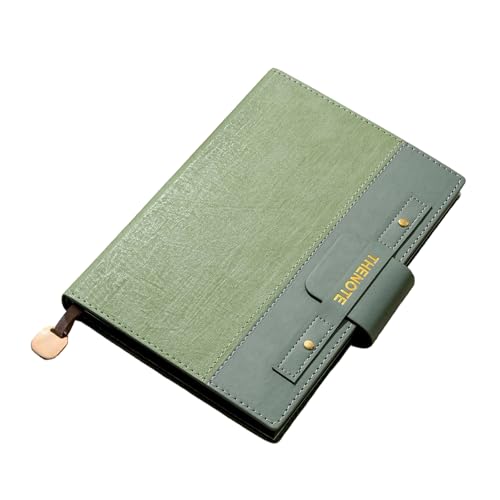 Thread Bounding Journal Notebook Resistant to Page Loss for Long Term Use in Research Business or Academic Documentation Vintage