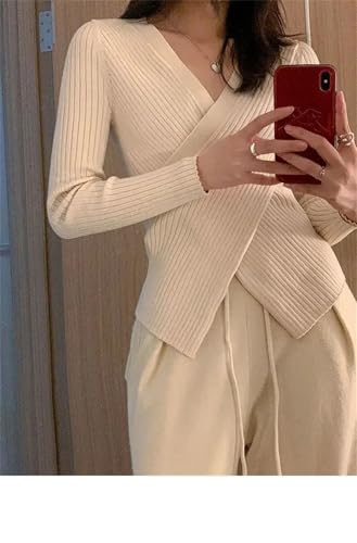 Women's Winter Jumper Pullover V Neck Sweater3