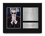 HWC Trading Peter Capaldi Dr Who Gifts USL Printed Signed Autograph Picture for TV Show Fans - US Letter Size
