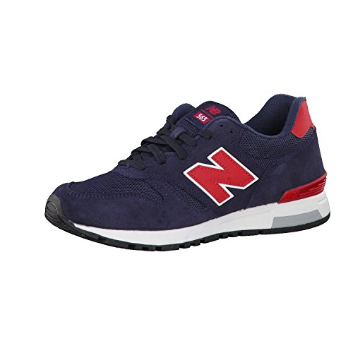 Preisvergleich Produktbild New Balance Herren 565 Sneaker Lauflernschuhe, Blau (Navy / Red), 43 EU