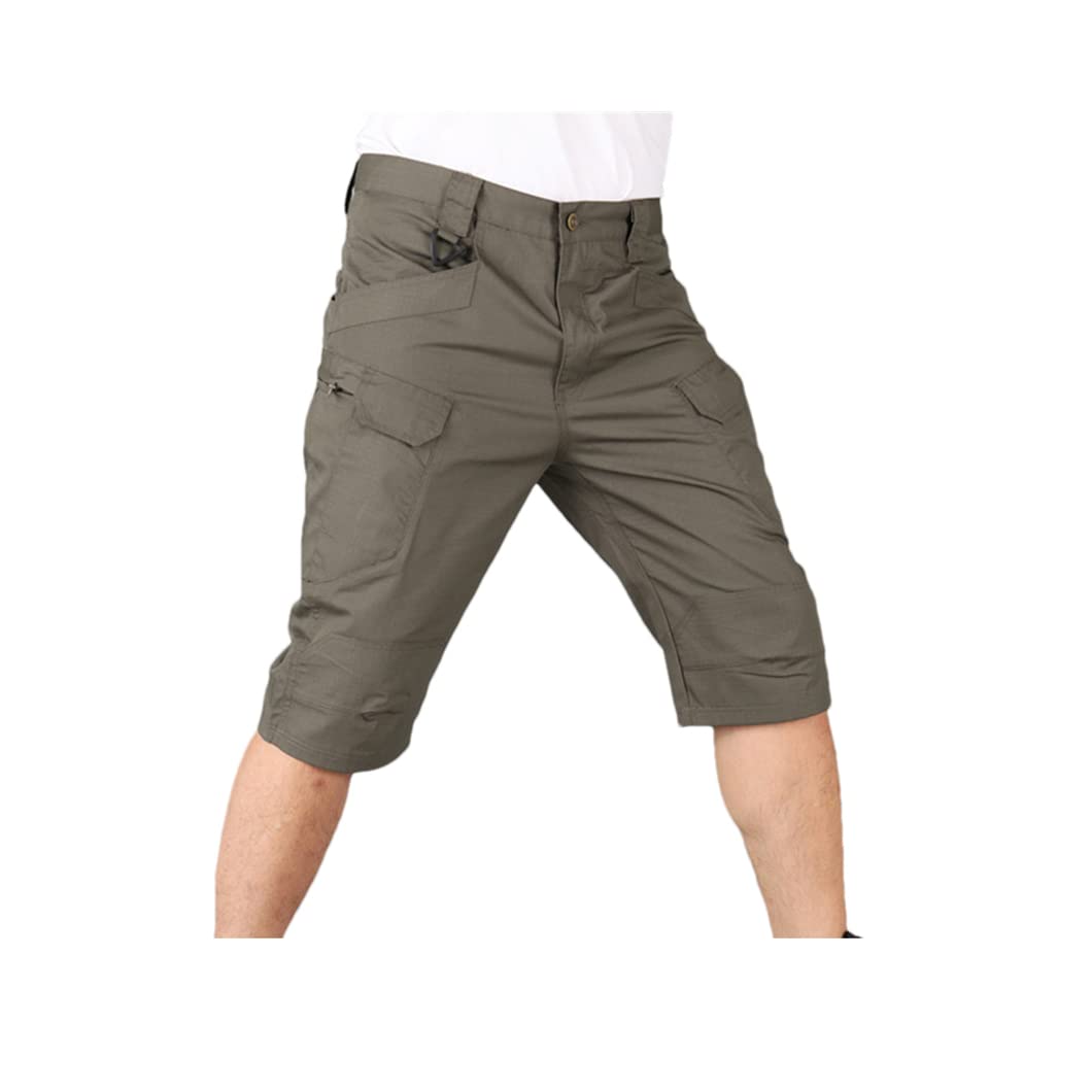 Short cargo de randonnée urbain homme en toile Ripstop robuste style décontracté - 8