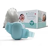 GXMRHWY Head Mounted Baby Noise Reduction Earmuffs for Babies 0-3 years old, 360° All-round Sound Insulation Protection (Blue)