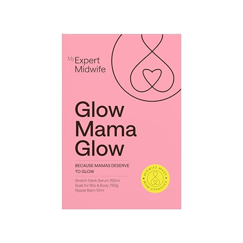 My Expert Midwife Glow Mama Glow Pregnancy & Postpartum Self-Care Gift Set, Includes Soak For Your Bits 750g, Stretch Mark Serum 150ml, Nipple Balm 10ml - Image 3