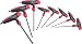 Produktbild Vigor V1410 T-Griff Schraubendreher-Satz, Torx, 8-teilig, inklusiv Halter