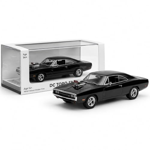 Image of Fast & Furious Toy Car 1:64 Scale Diecast Model Vehicle Metal Body Mini Racing Sports Muscle Car Collectible for Kids Boys and Car Collectors