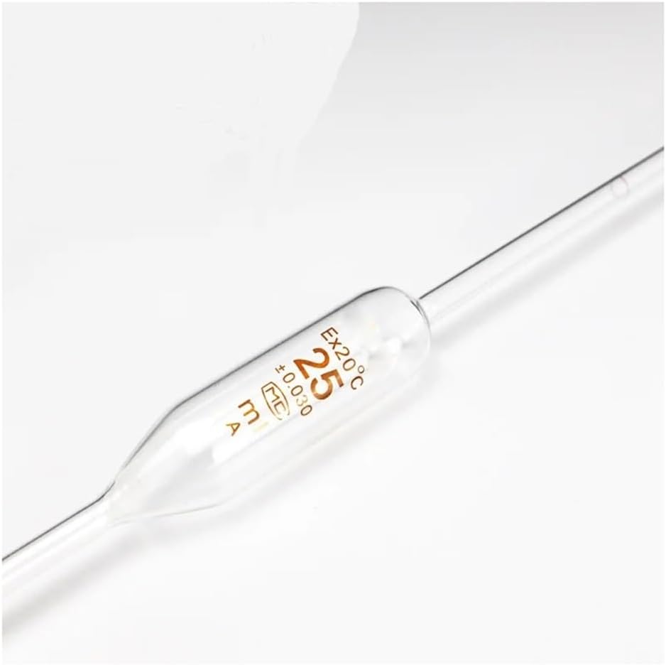 Glassware Labware 1/2/3/5mL Volumetric Pipettes Glass Class A with One Mark and Laboratory Equipment(3ml)