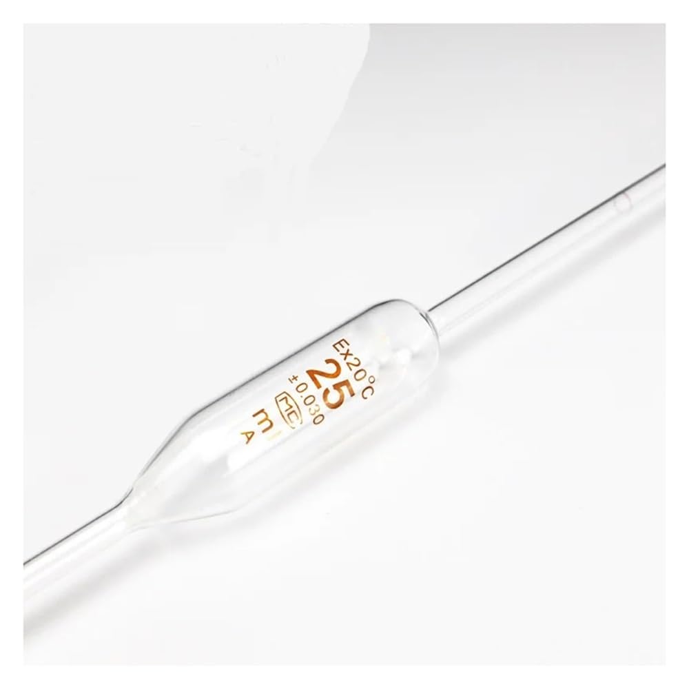 1/2/3/5 ml Vollpipetten aus Glas der Klasse A mit einer Markierung und Laborgeräten(5ml)