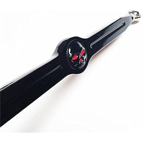 XKH- motorcycle Skull Gear Shift Linkage Compatible with Harley Heritage Softail Nostalgia FLSTN Night Train EFI FXSTBI Black [B00YB3X86K]