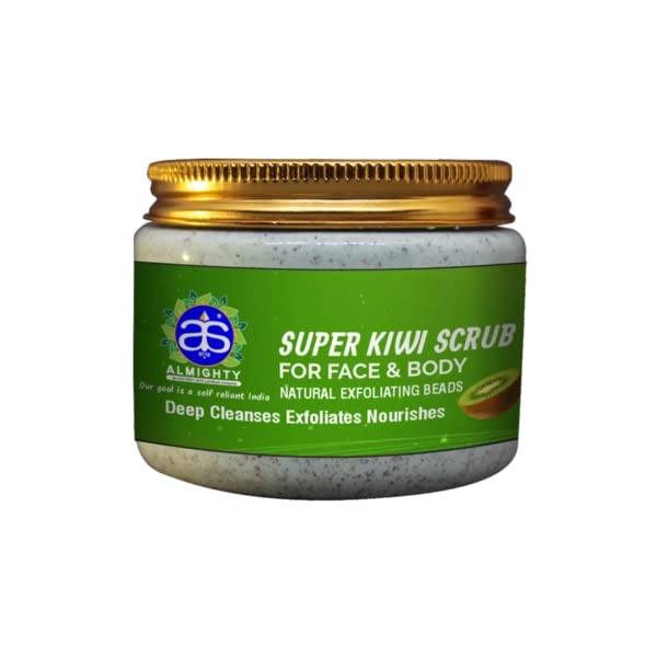 Almighty Kiwi Face & Body Scrub | 140 gm-image-46