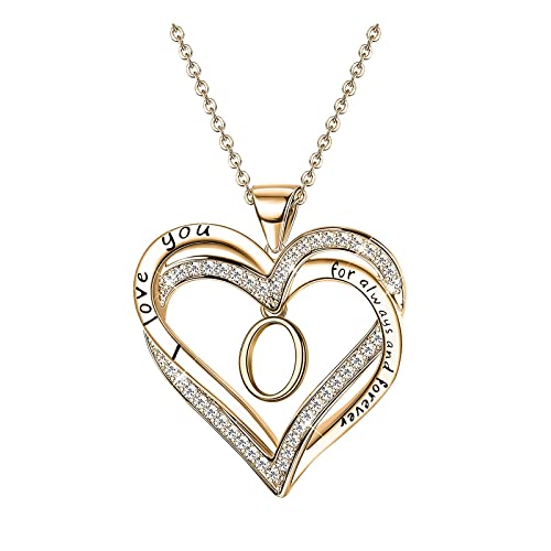 Chaîne de coeur love résistant au ternissement pour sublimer le cou